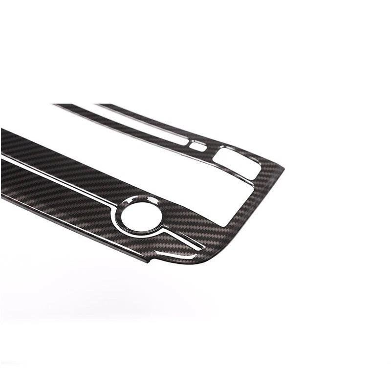 Carbon Style AC Buttons Mode Console Panel Cover Trim fits Jaguar F-pace XE XF