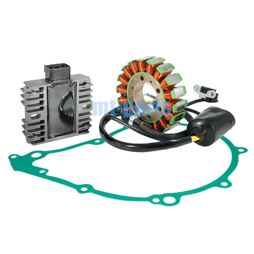 Magneto Stator, Regulator Rectifier, Gasket for Yamaha XT660Z Tenere (08-15)