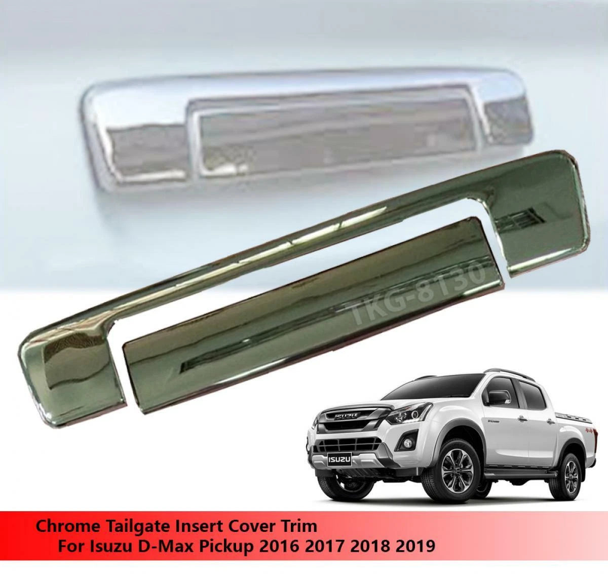 Tailgate Handle Cover Trim for Isuzu D-Max 2016-2019 (2016-2019)