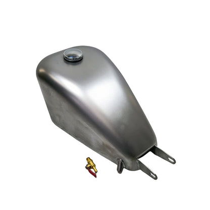 Fuel Tank for Harley Dyna 2 x 2004-2006 Silver Unpainted (2004-2006)