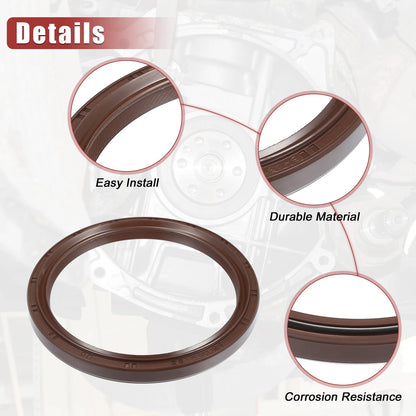 2 x Engine Crankshaft Oil Seal for Toyota Land Cruiser 4Runner