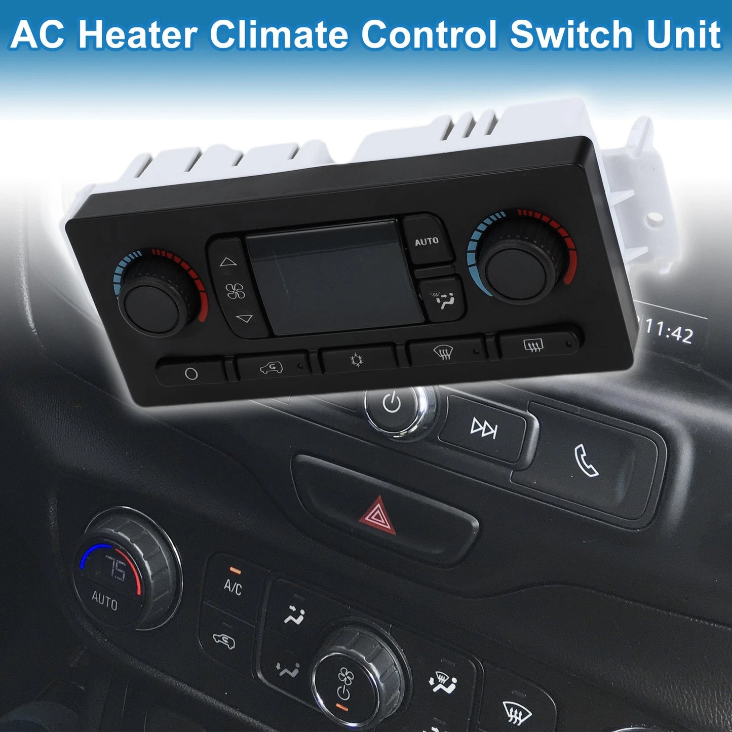 HVAC A/C Heater Climate Control Panel for Buick Rainier (2004–2007)