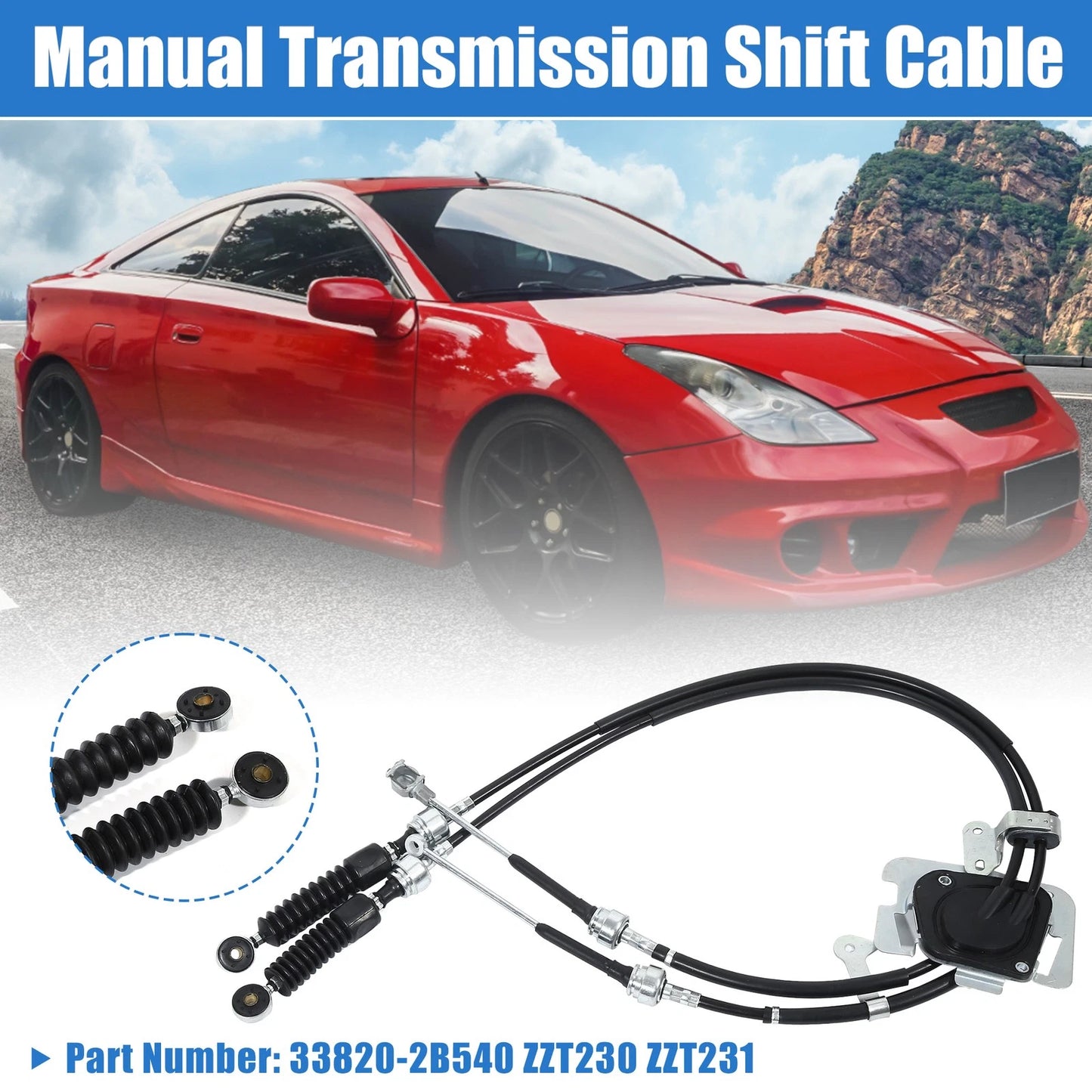 Manual Transmission Shifter Cable for Toyota Celica (2000-2005)