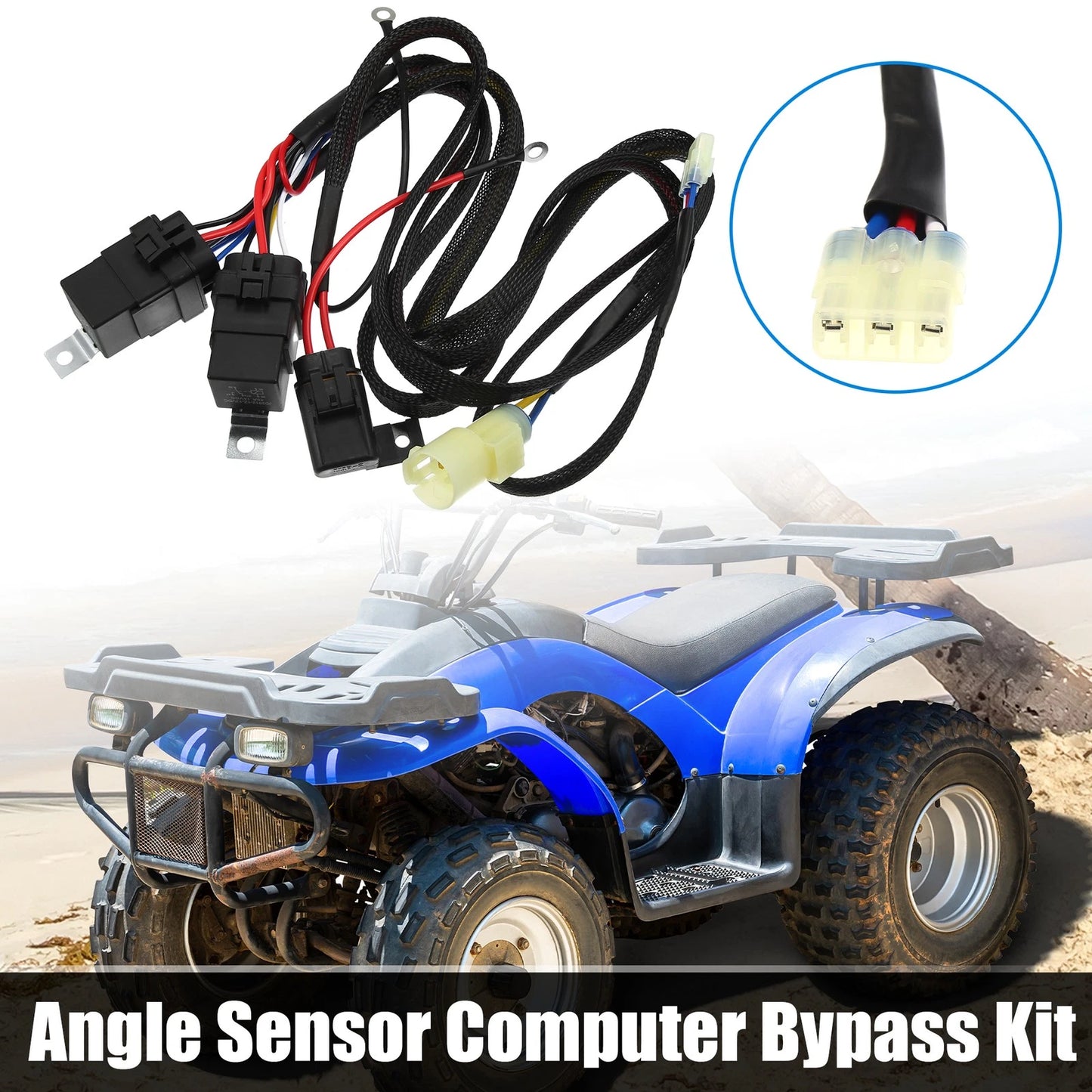 Angle Sensor Computer Bypass Kit for Honda Rancher