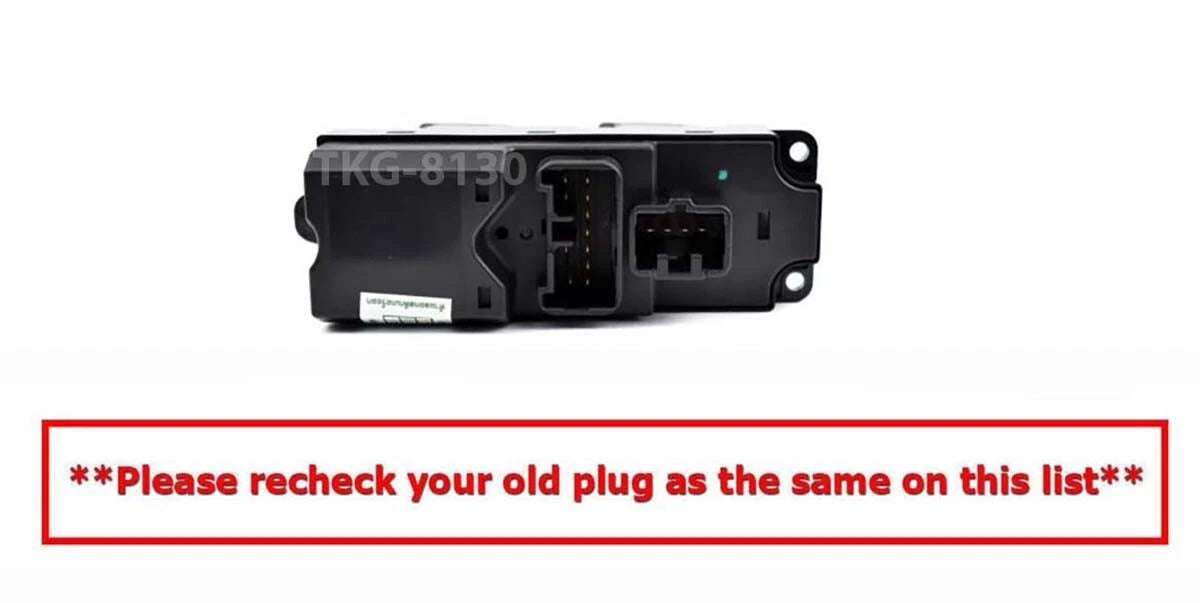 Power Window Switch for Mazda BT-50 BT50 Ute(2012-2019)