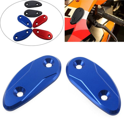Rearview Mirror Block Off Base Plates Cover for Honda CBR1000RR (2008-2017)