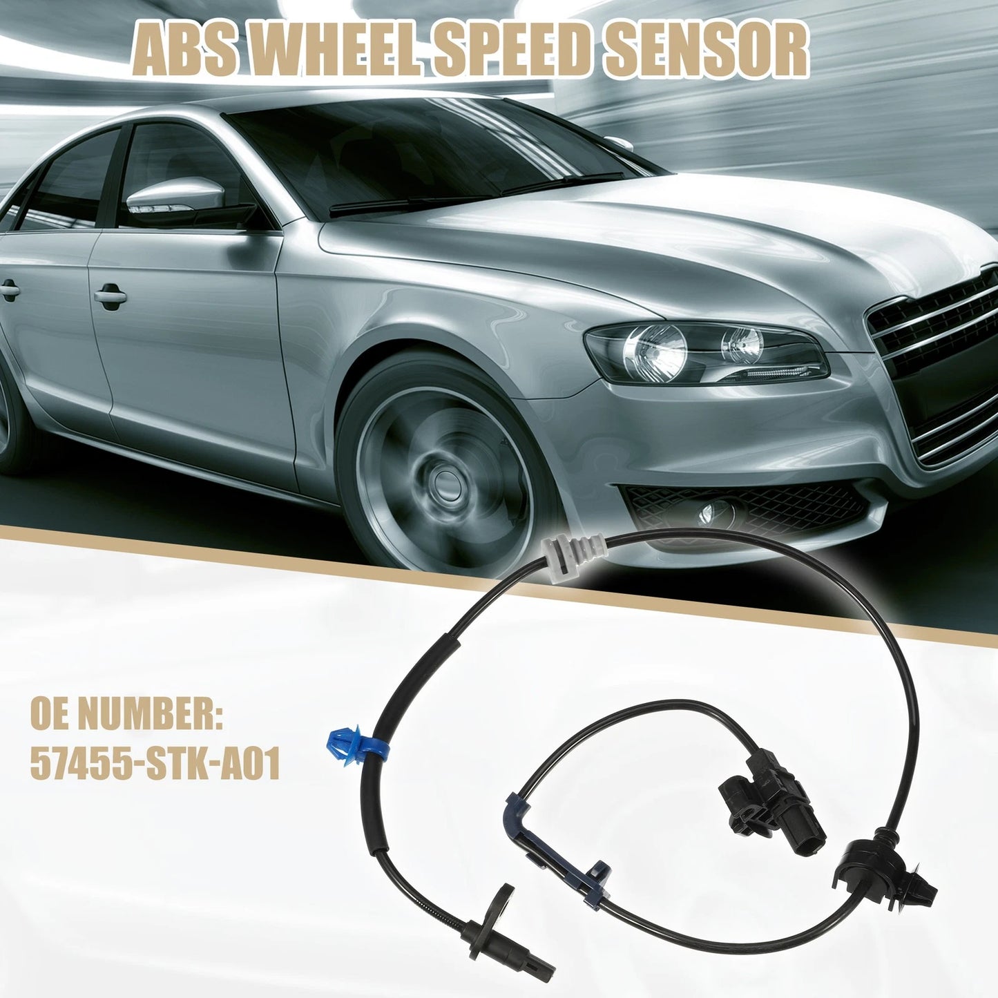 ABS Wheel Speed Sensor Front Left for Honda RDX (2007-2012)