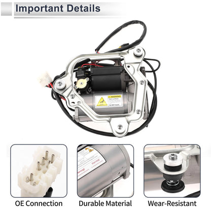 Air Suspension Compressor for BMW X5 (2000-2006) 1 x Compressor Unit