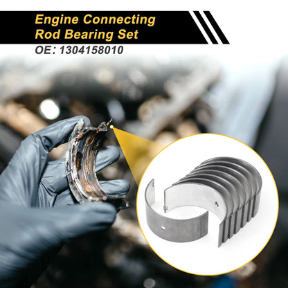 Connecting Rod Bearing Set for Toyota Coaster (1980-1984) - 8 Pcs