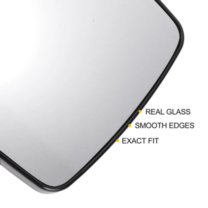 Right Side Heated White Mirror Glass for Nissan, Opel, Renault