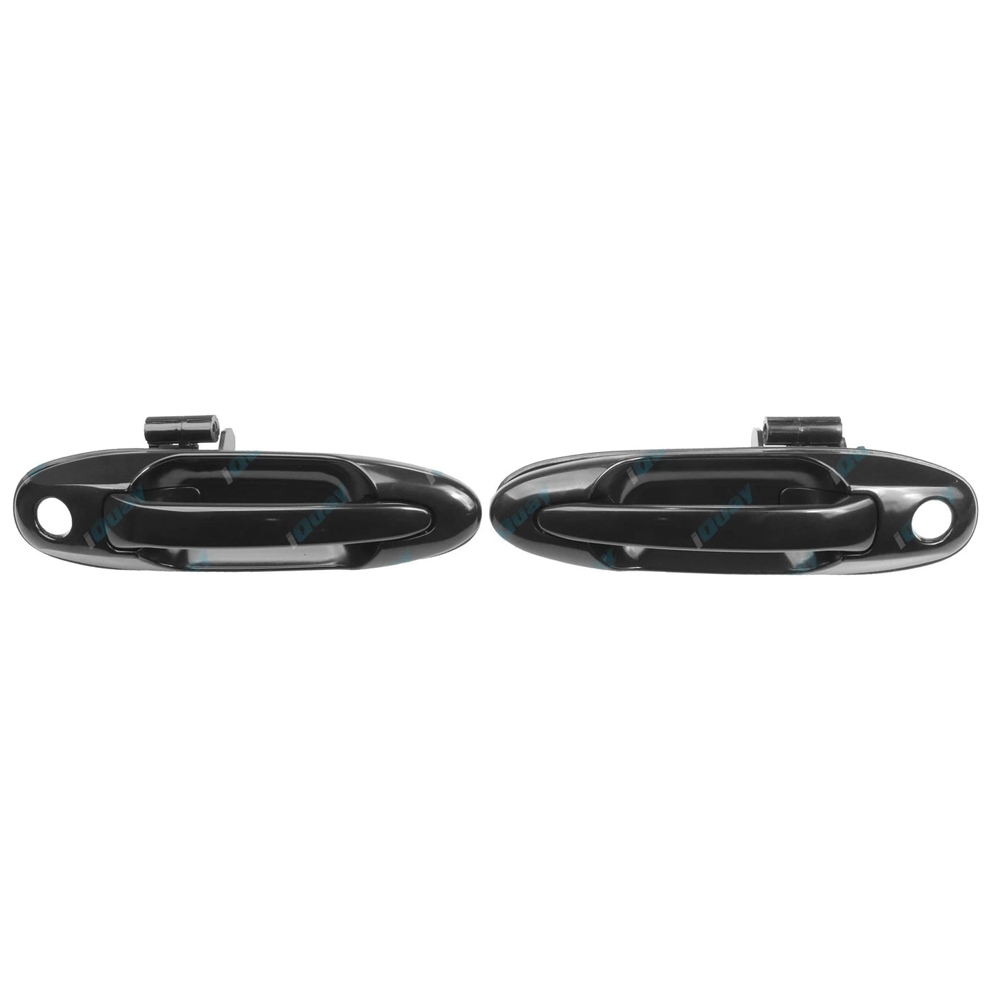Black Front Outer Door Handles for Landcruiser FZJ105 HDJ100 HZJ105 UZJ100 (1998-2007)