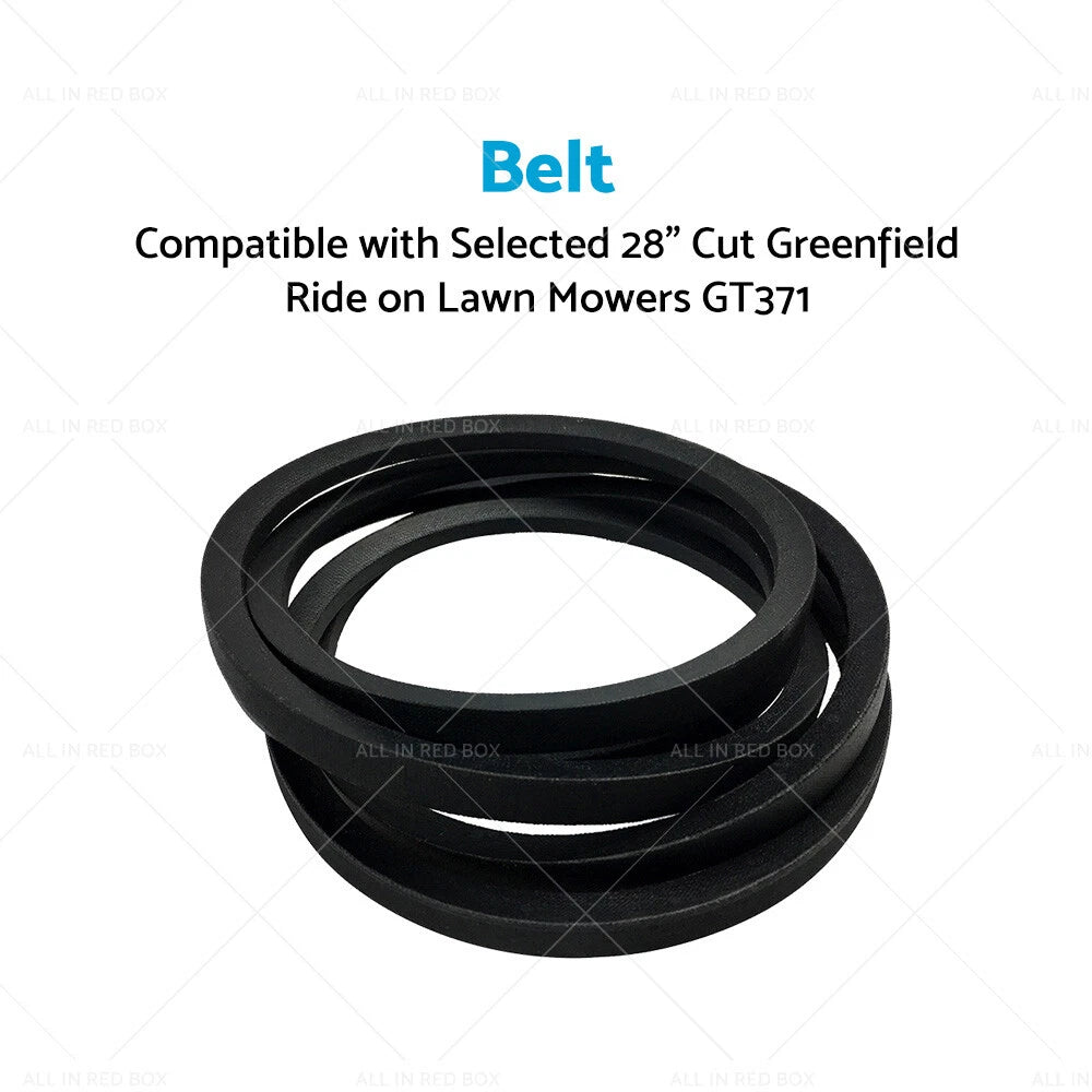 28" Drive Belt for Greenfield Ride-On Lawn Mowers (GT371)