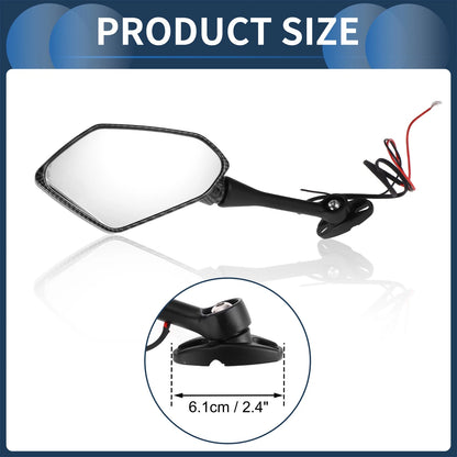 Rear View Mirrors for Suzuki GSX-R600 GSX-R750 2003-2017 Aluminum