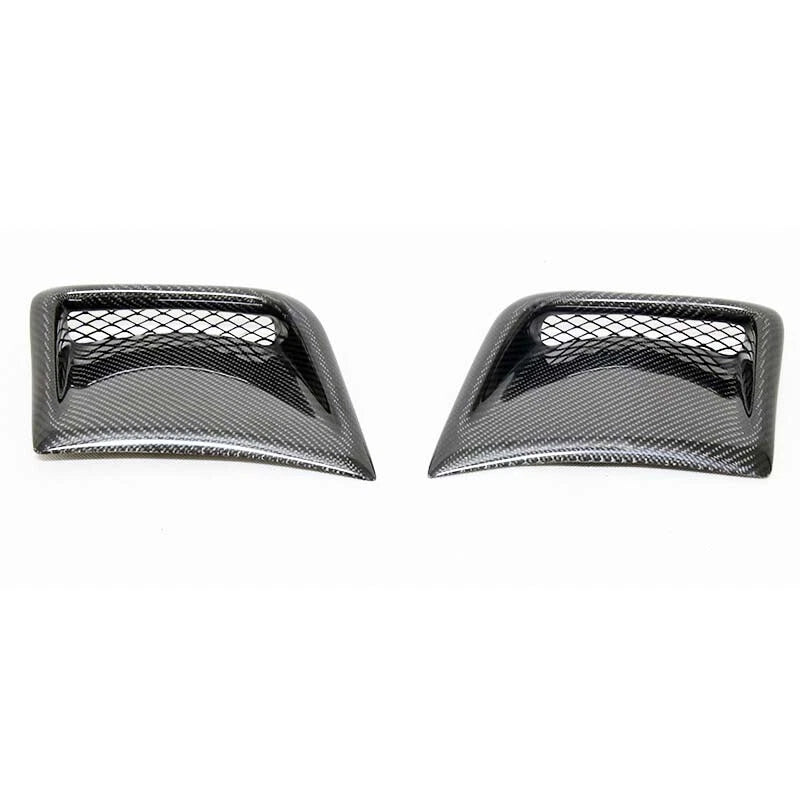 Carbon Fiber Front Bumper Side Air Vent For Subaru STI WRX GRB Wagon 10th 08-14