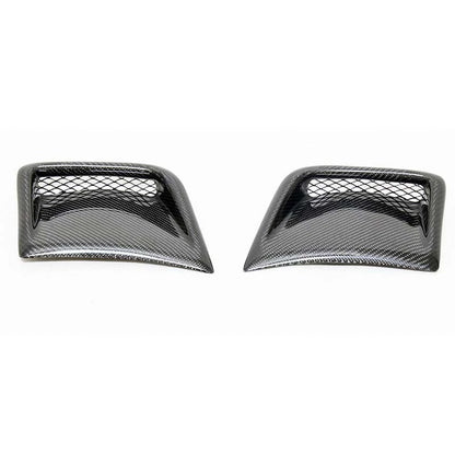 Carbon Fiber Front Bumper Side Air Vent For Subaru STI WRX GRB Wagon 10th 08-14