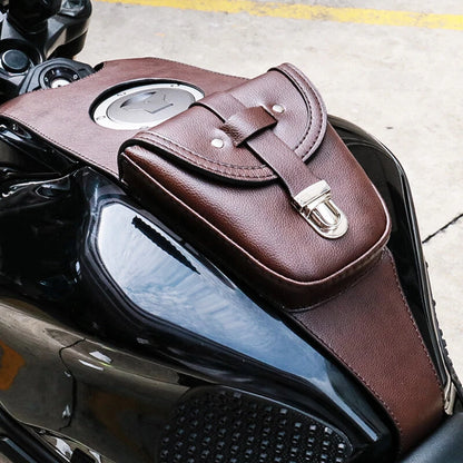 PU Leather Oil Fuel Tank Cover Bag for Honda CB650R (2019-2021)