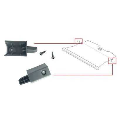 Loadspace Cover Catch Set Black for Land Rover Freelander 2, Range Rover Sport