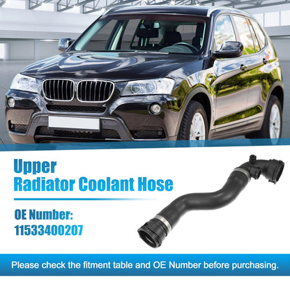 Upper Radiator Coolant Hose Pipe for BMW X3 2.5L L6, 3.0L (2004-2010)
