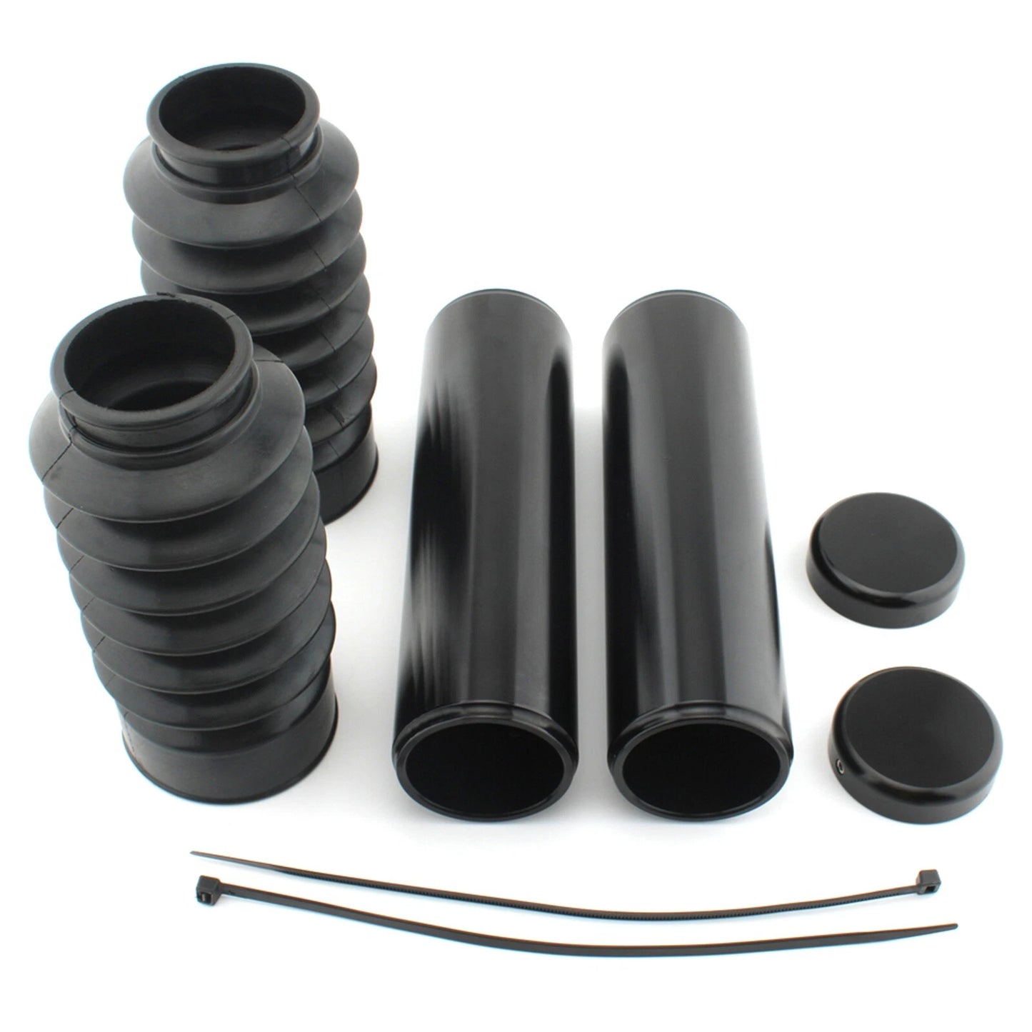 Fork Covers for Harley Davidson V-Rod Night Rod (2007-2011) Black