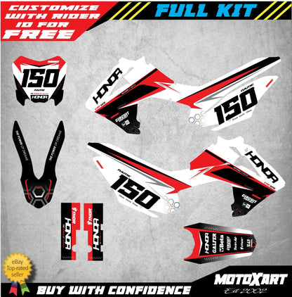 Full Custom Decal Kit for Honda CRF 125 (2013-2018)