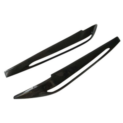 Black Headlight Eyelid Covers for BMW X5M X6M F15 F16 F85 F86 (2014-2018)
