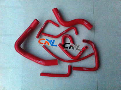 RED Silicone Radiator Heater Hose for Pajero NH NJ V6 3.0 1991-1996