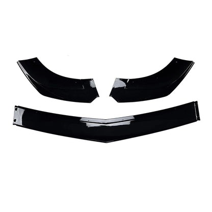 Front Spoiler Lip Splitter for Benz W204 S204 AMG Line (2011-2014) Black