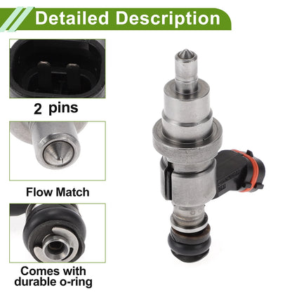 Fuel Injector for Toyota RAV4 2.0 2.4 (2001-2008) 1 x Gray Black
