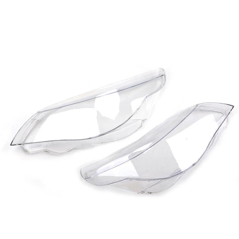 Headlight Lens Covers 2 x for BMW E60 E61 5-Series (2005-2010)
