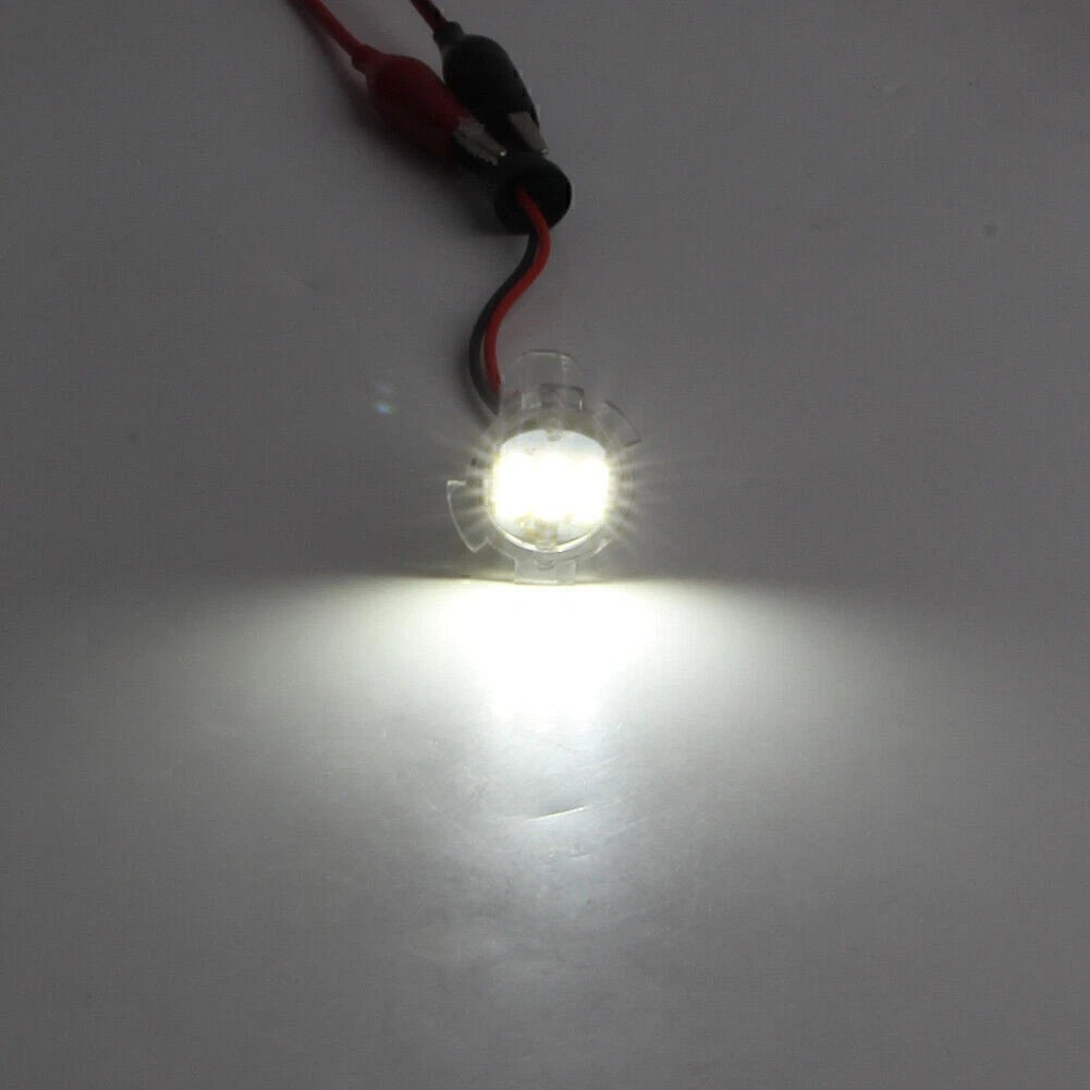 2 x White LED License Plate Lights for Toyota Corolla, Alphard, Atis, IST