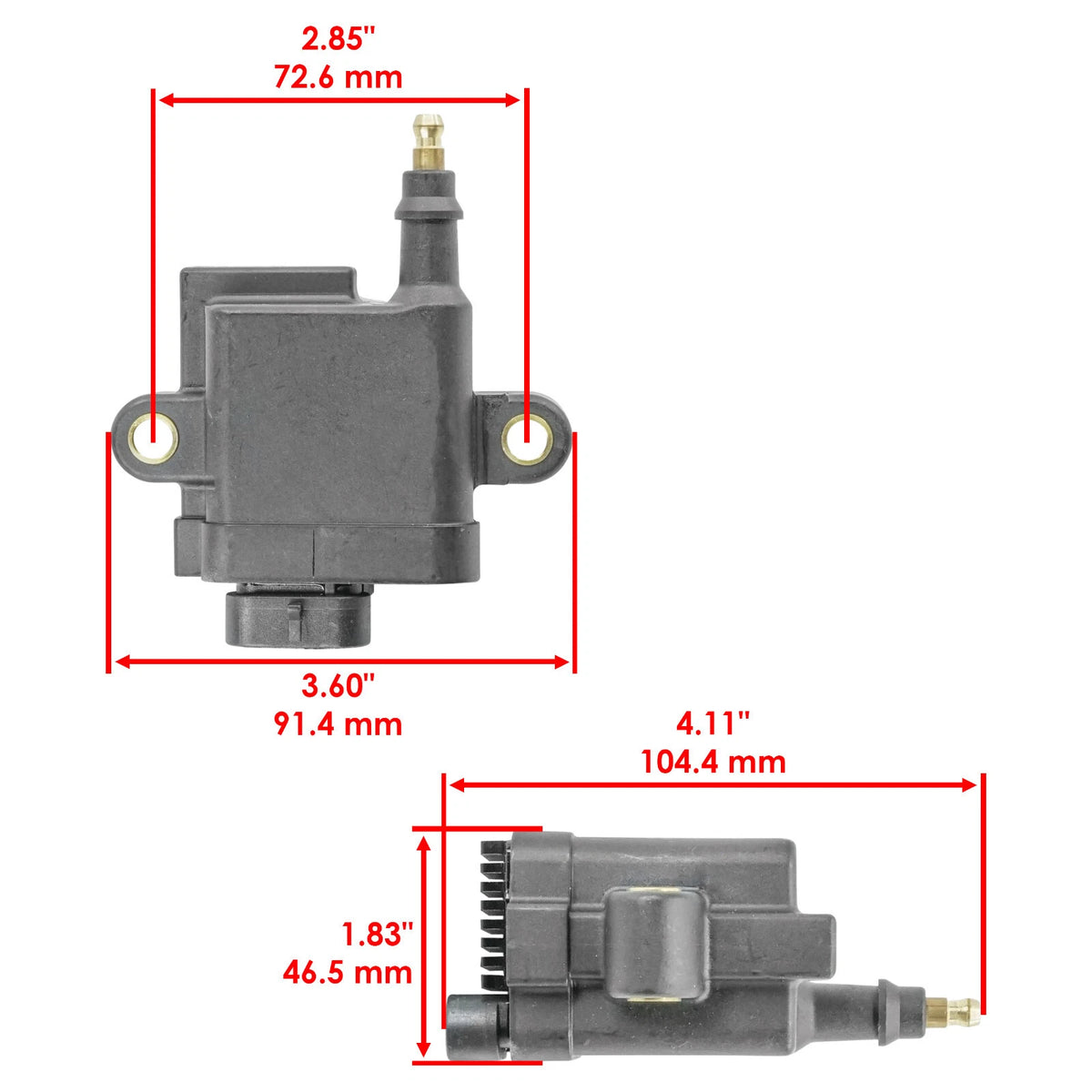 6-Pack Ignition Coils for Mercury Outboard V-135/V-150/V-175/V-200 EFI 2.5L