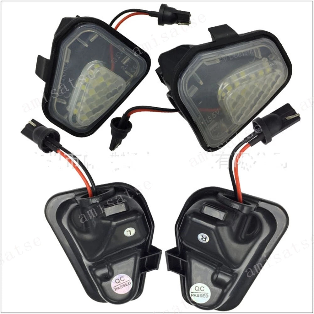 2 x LED Side Mirror Puddle Lights for Volkswagen EOS, Passat B7, CC (2006-2016)