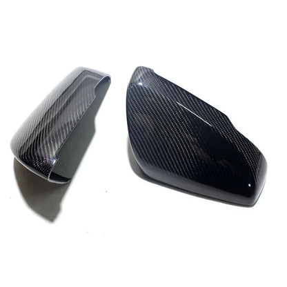 Replace Carbon Fiber Wing Side Mirror Cover Shell For Cadillac CT6 2016-2020