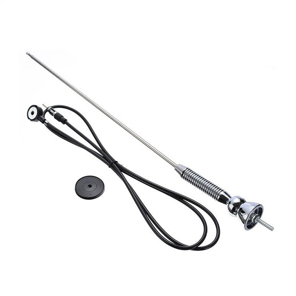 140cm Rubber Power Antenna for Universal Car Radio AM FM Signal