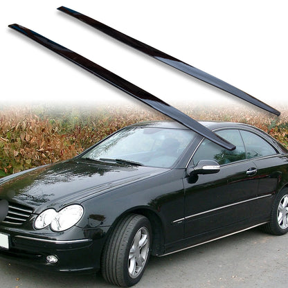 Side Skirt Extension Panel for Benz C209 Coupe (2003-2010)