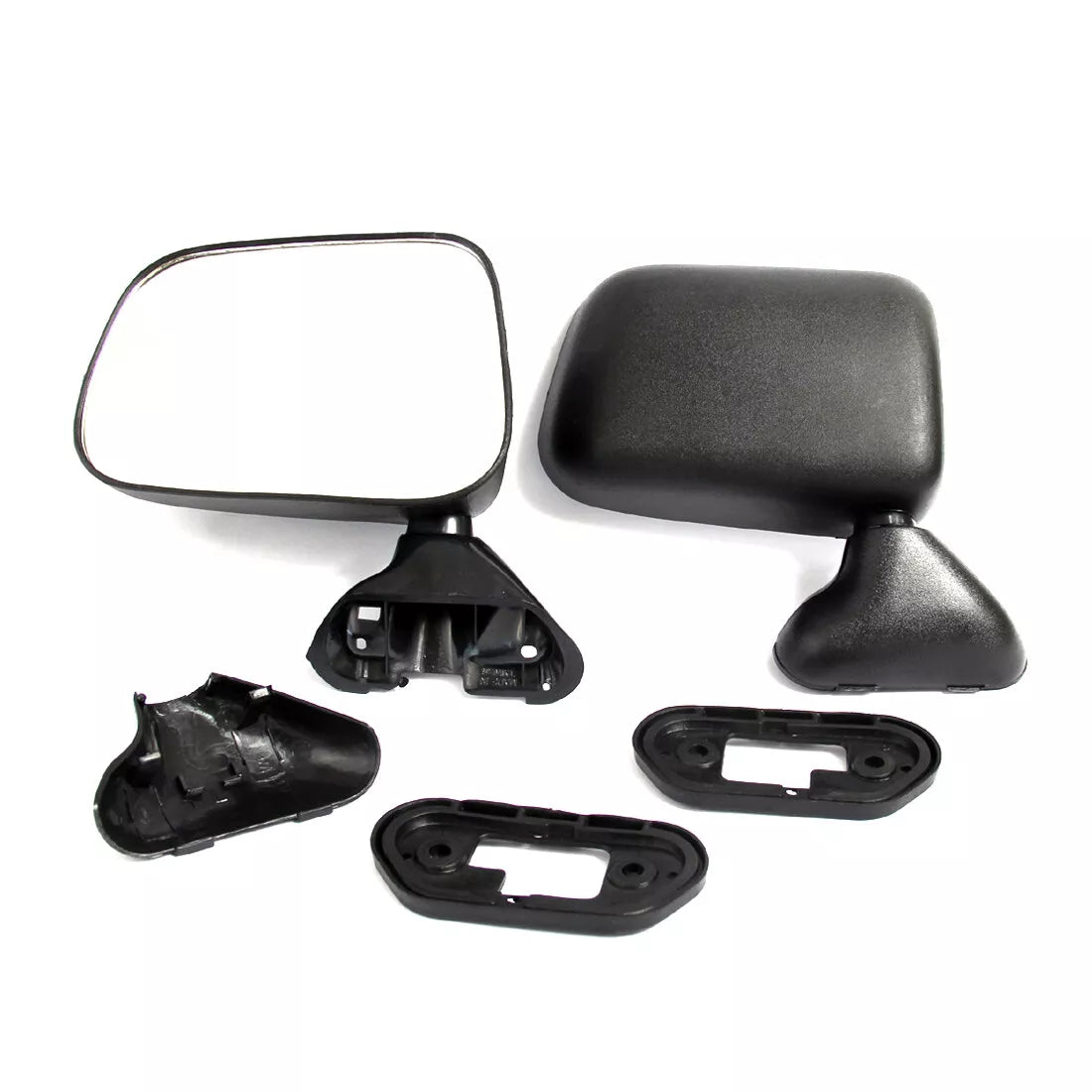 Black Door Mirror x2 for Toyota Hilux Mighty-X 4Runner 1988-1998