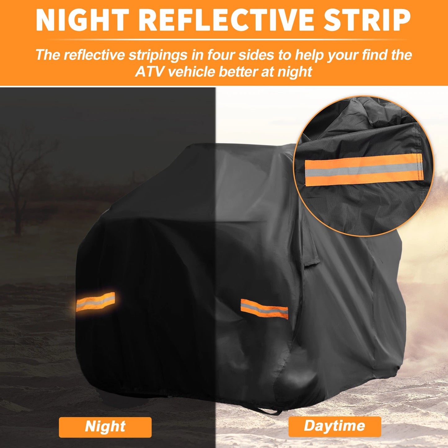 Waterproof ATV Cover 210D-PU for Honda Fourtrax Rancher