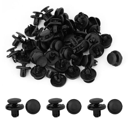 100 Pcs 8mm Nylon Rivet Fasteners for Honda Accord (2003-2007)