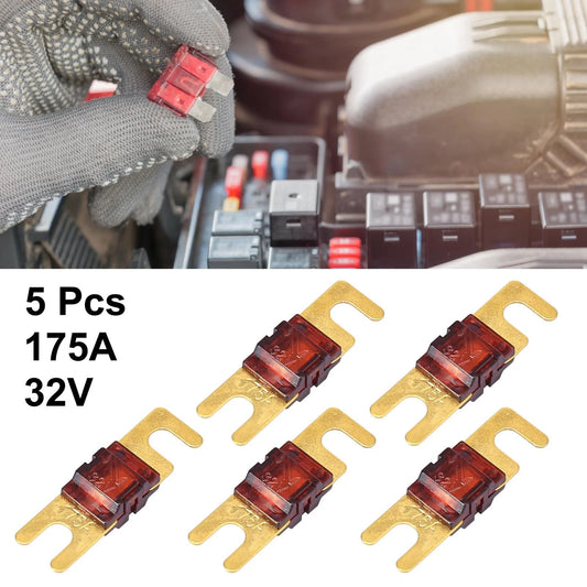 5pcs / 175A AFS Mini ANL Fuses / for Car/Truck/Motorcycle/Boat Audio CDs