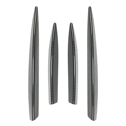 Fog Light Strips Grille Cover Trim Carbon for Mercedes Benz A Class (2023)