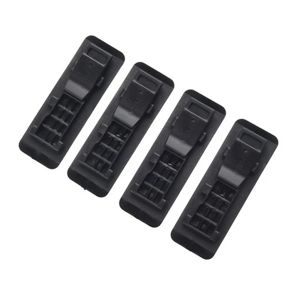 4Pcs Black Roof Molding Covers for Kia Soul (2014-2019)