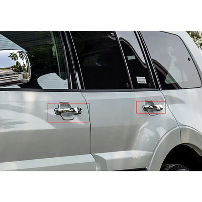 Exterior Door Handle Cover Trim Kit for Mitsubishi Pajero Shogun V80 (2007-2019)