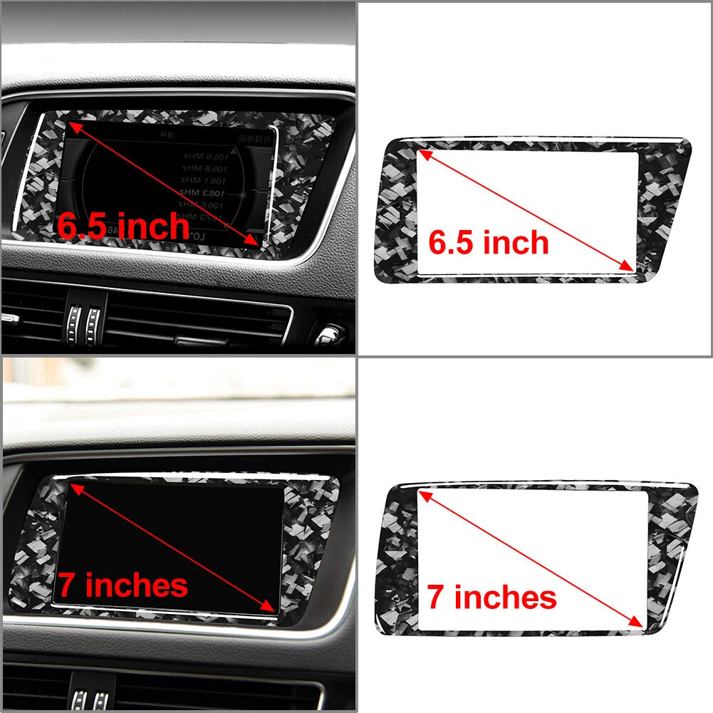 7inch GPS Navigation Screen Panel Frame Cover for Audi Q5 SQ5 (2009-2023)