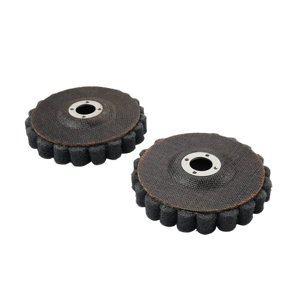 Nylon Fiber Flap Polishing Buffing Disc Wheel 100mm for Angle Grinder