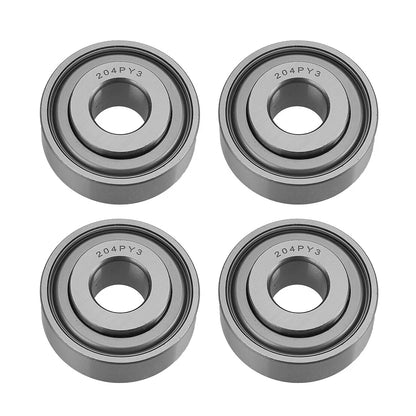 4pcs 0.63" Bore Bearings for John Deere AA21480, 204PY3, 204FREN