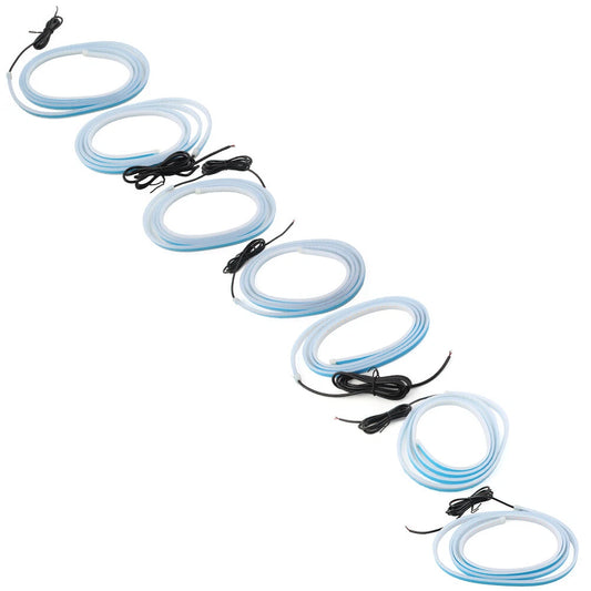 150CM LED Daytime Running Light Strip for Car - Flexible Decorative Lamps