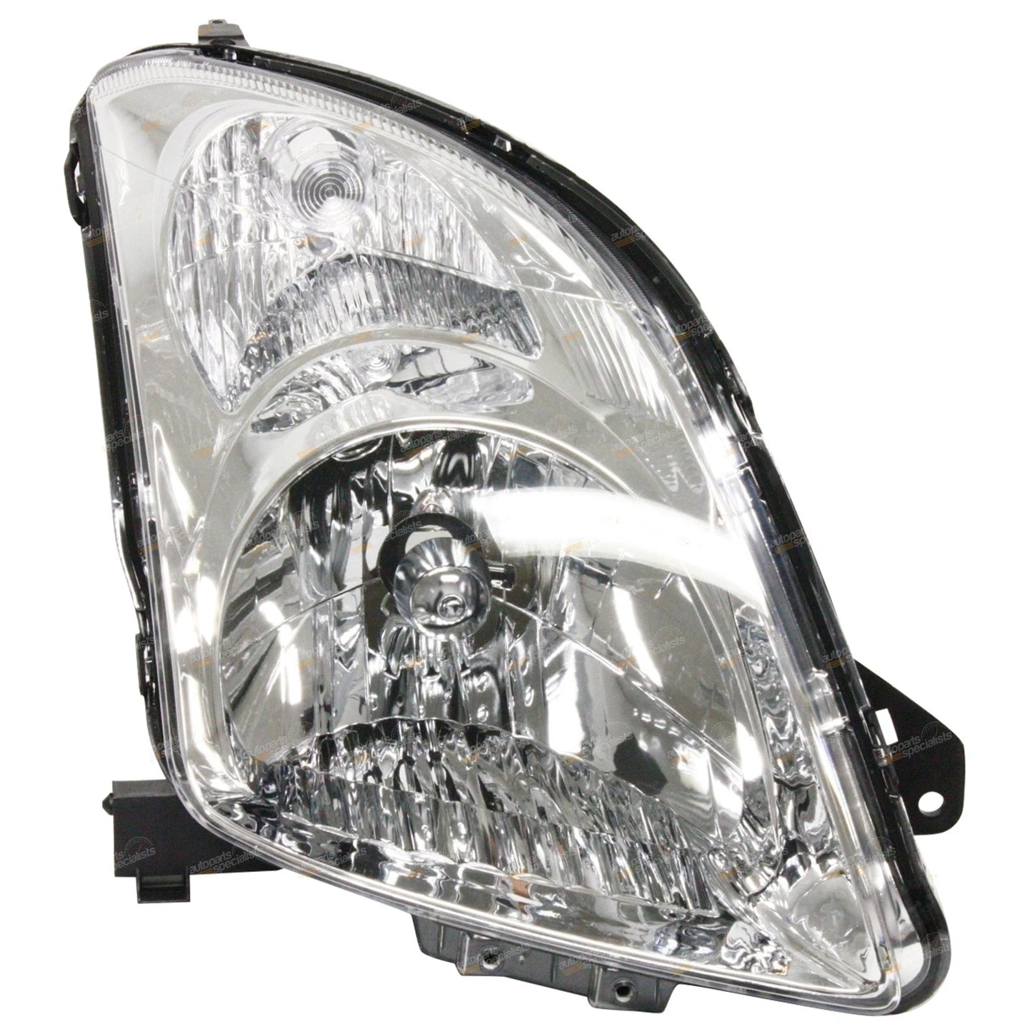 Pair Chrome Headlights for Suzuki Swift Hatch (2005 - 2010)