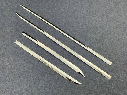 Door Side Body Molding Cover Trim for Tesla Model 3 (2018-2023) - 4P Stainless Steel
