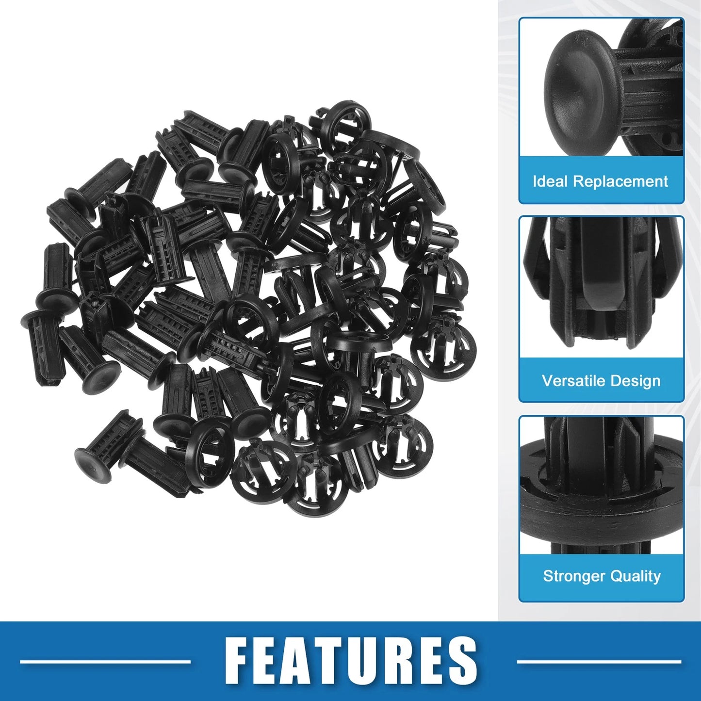 30 x Bumper Clips for Honda Civic (2013-2019)