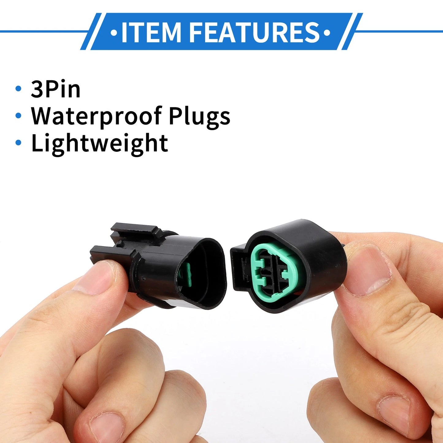 3 Pin Car Sensor Connector Plug for Hyundai Kia